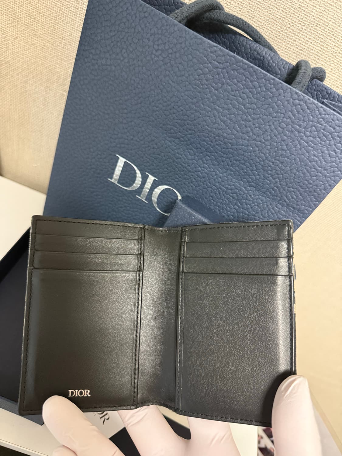 [정품] 디올 오블리크 오거나이저 베이지 상품이미지3