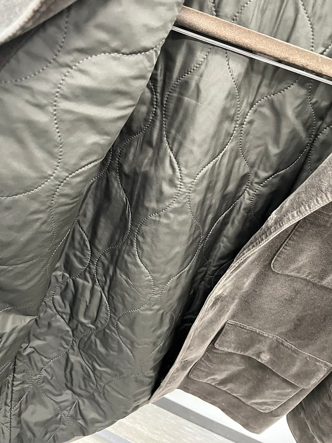 105) 아놀 벨벳 초어자켓 상품이미지5