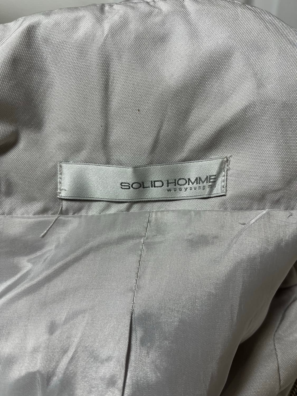 솔리드옴므 11ss 해체주의 폴리쉘 자켓 100 상품이미지7