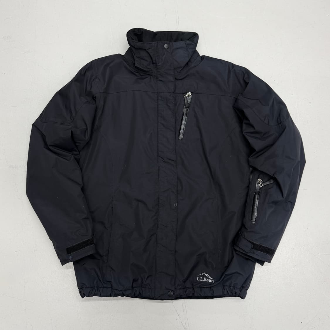 엘엘빈 나일론 마운틴 윈드브레이커 바람막이 자켓 블랙 상품이미지2