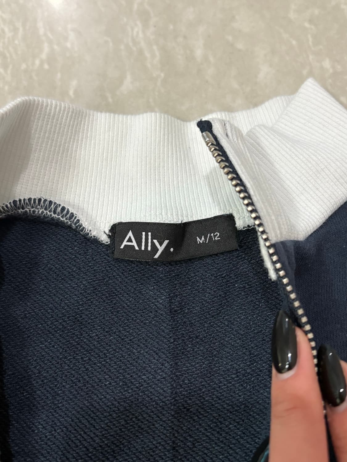 Ally 알리 베이비걸 집업탑 상품이미지3