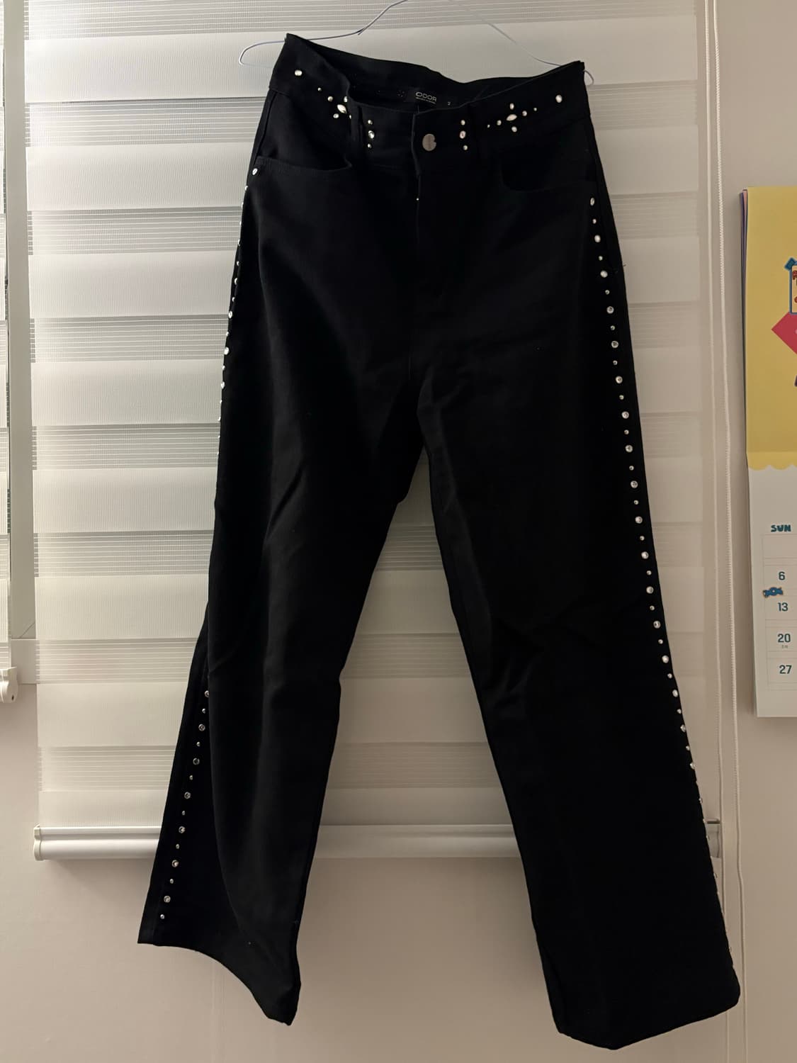 ODOR Cris studded pants 상품이미지2