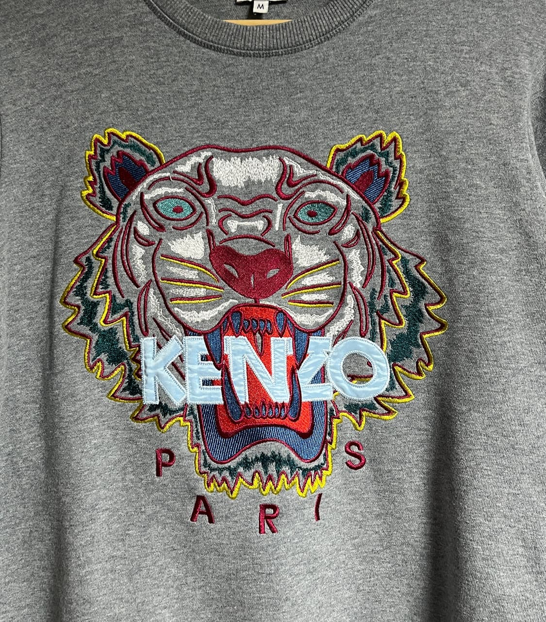 공용 겐조 타이거자수 맨투맨 티셔츠 M 상품이미지4