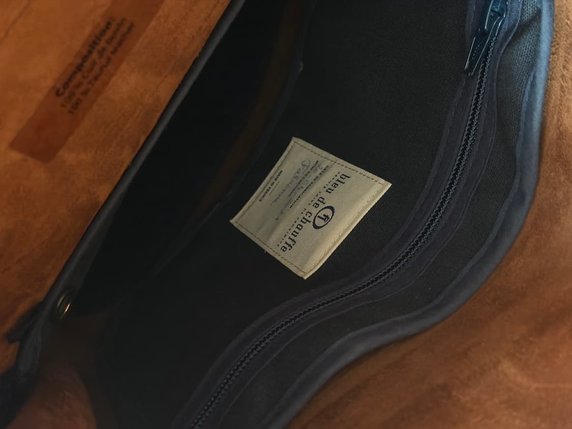 블루 드 쇼프 가죽 백팩 다크브라운 상품이미지4