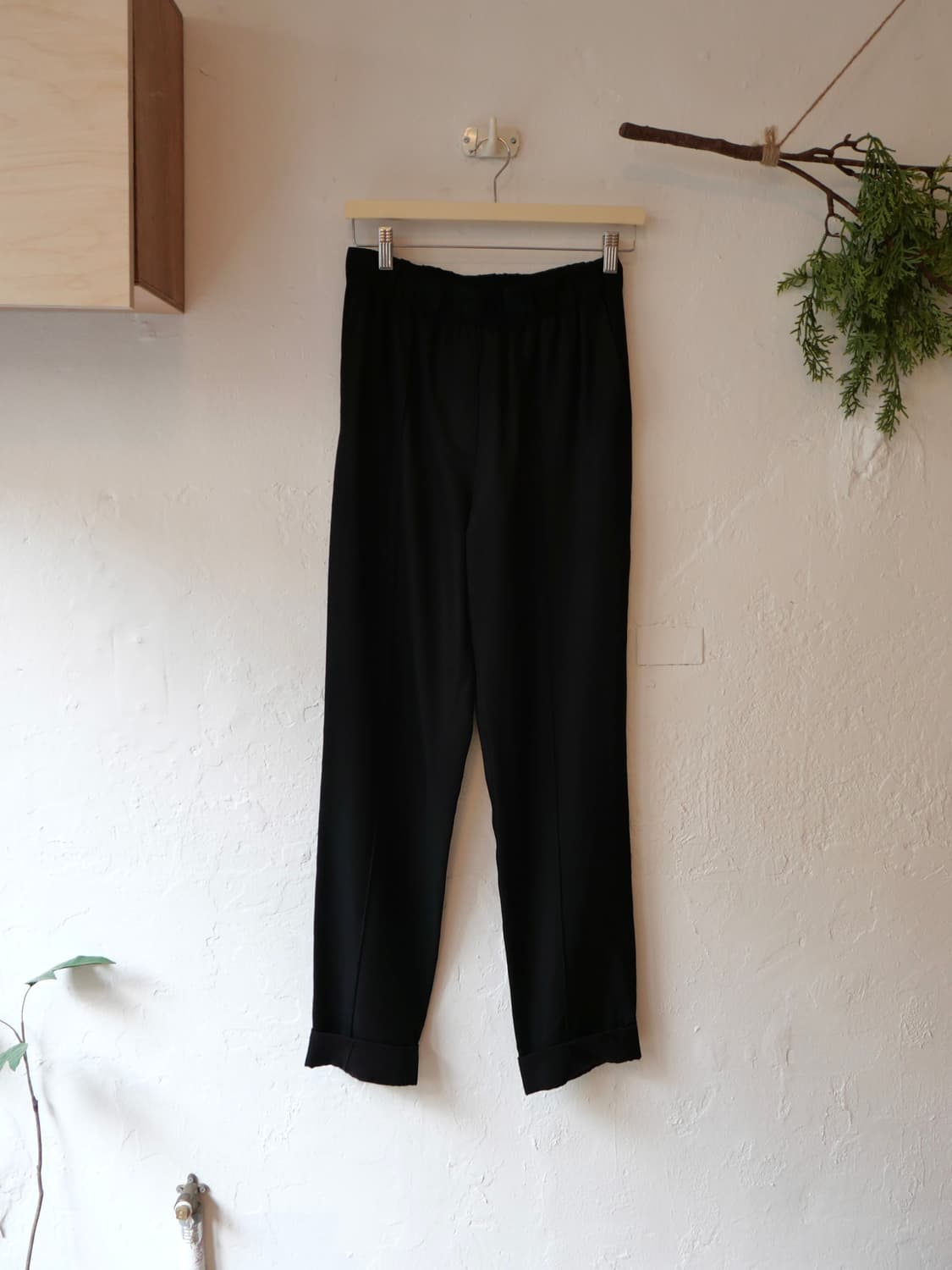 헬무트랭 실크 블렌드 팬츠 상품이미지4