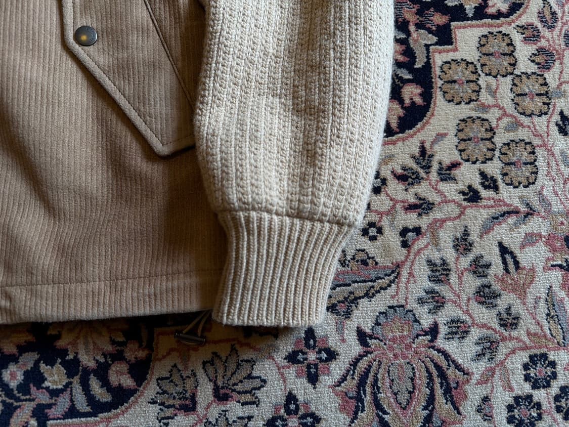 라르디니 스웨이드 니트 자켓 100 상품이미지7