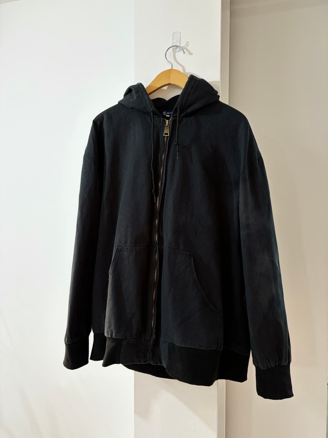 B&T CLUB heavy cotton hood zip up 상품이미지1