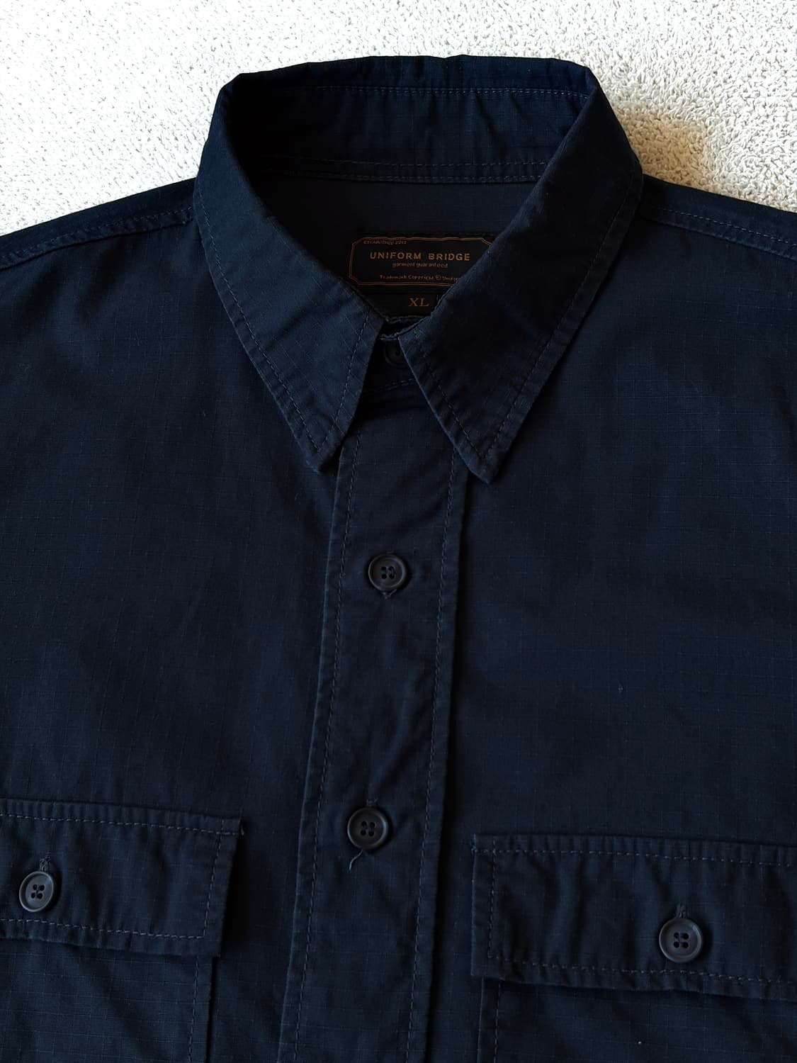 유니폼브릿지 립스탑 퍼티그 셔츠 상품이미지1