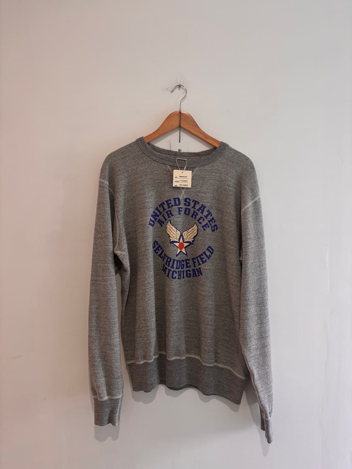Buzzrickson air force sweat shirts 상품이미지1