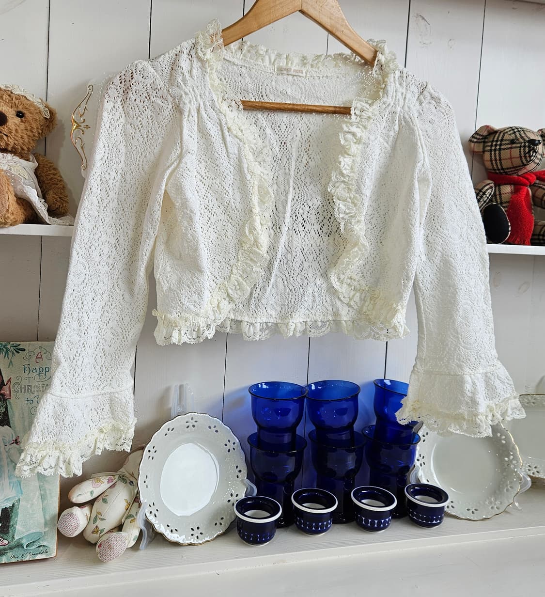 no0327 레스트로즈 여리핏 히메 레이스 볼레로 상품이미지2