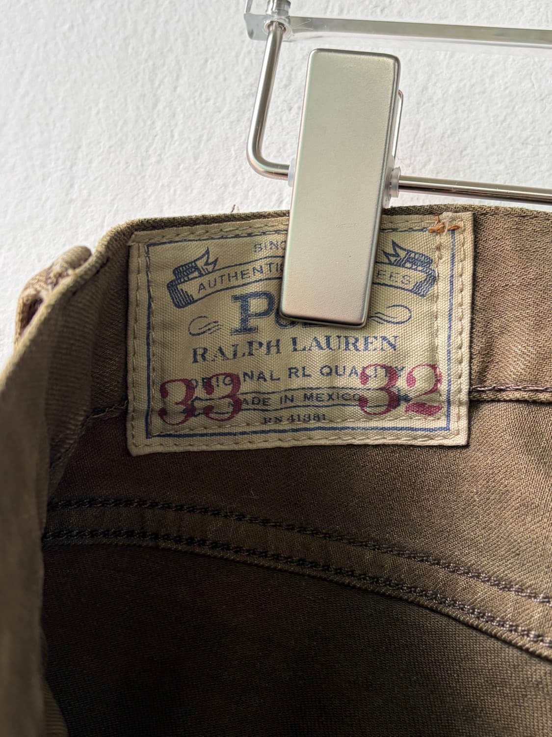 폴로 베이지 워싱 진  상품이미지7