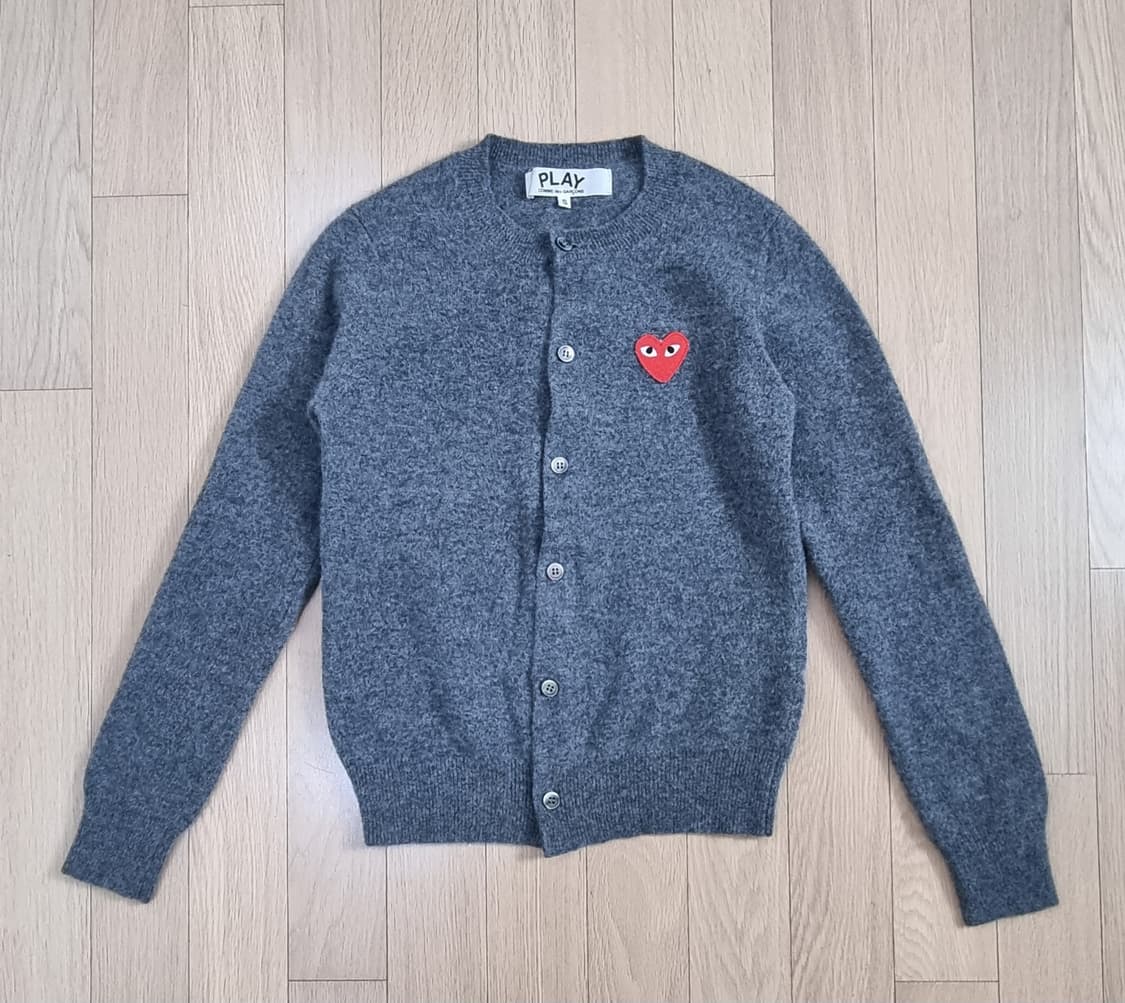 꼼데가르송 레드 와펜 울 가디건 S _ 여성 XS, 사이즈 확인 상품이미지1