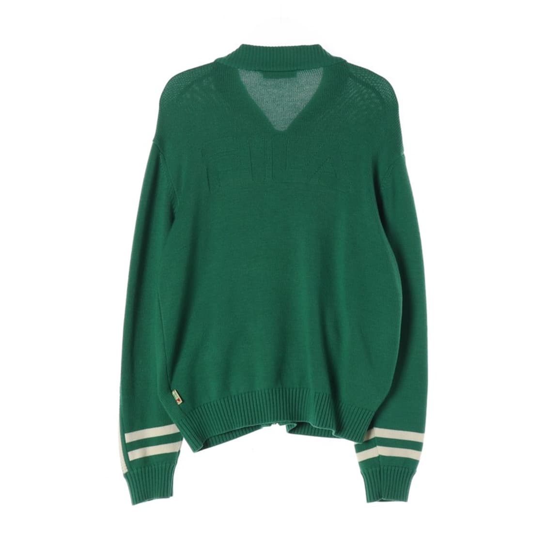 FILA 비엘라 이탈리아 올드스쿨 니트 집업 L 상품이미지2