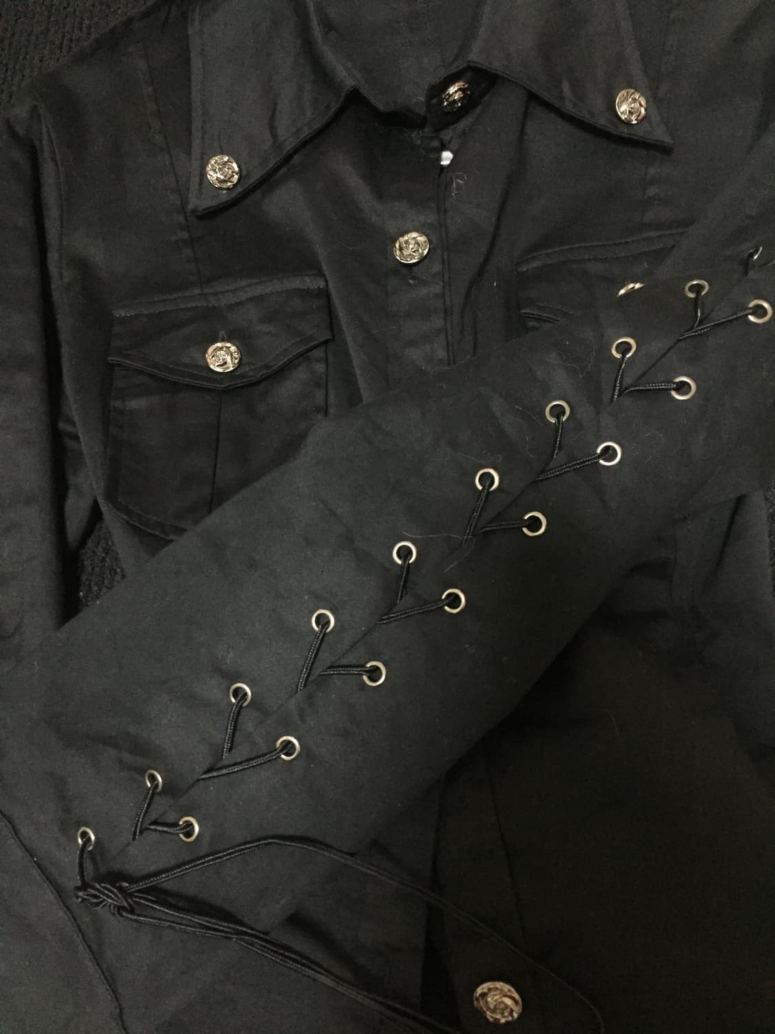 bodyline 바디라인 아일릿 셔츠 상품이미지3