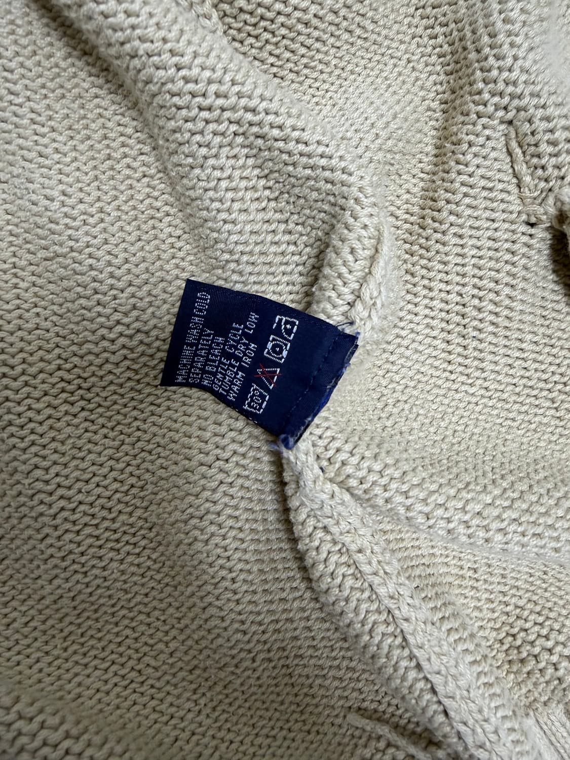 빈티지 폴로 가디건 상품이미지4