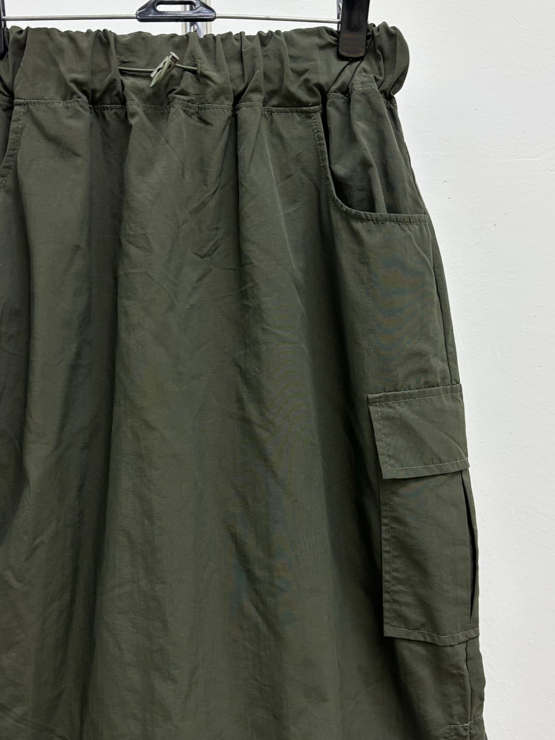 빈티지 카키 카고 스커트 상품이미지5