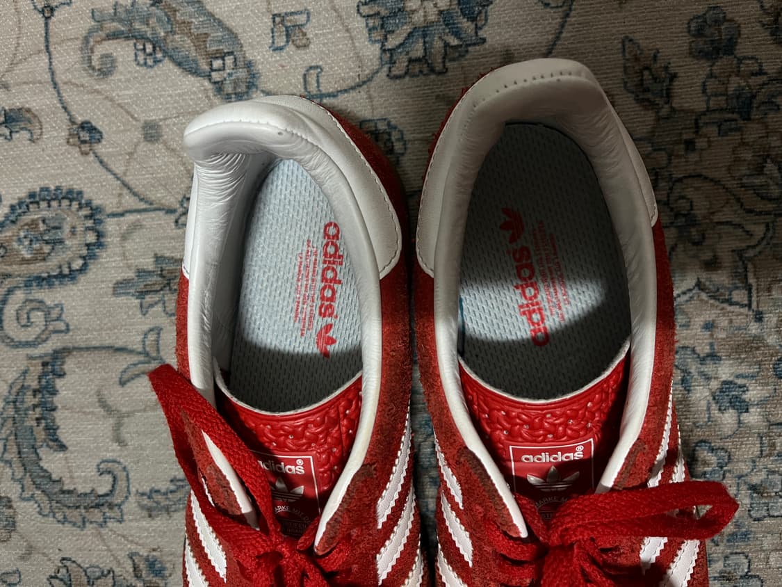 아디다스 가젤 인도어 볼드 오렌지 클라우드 화이트 상품이미지4