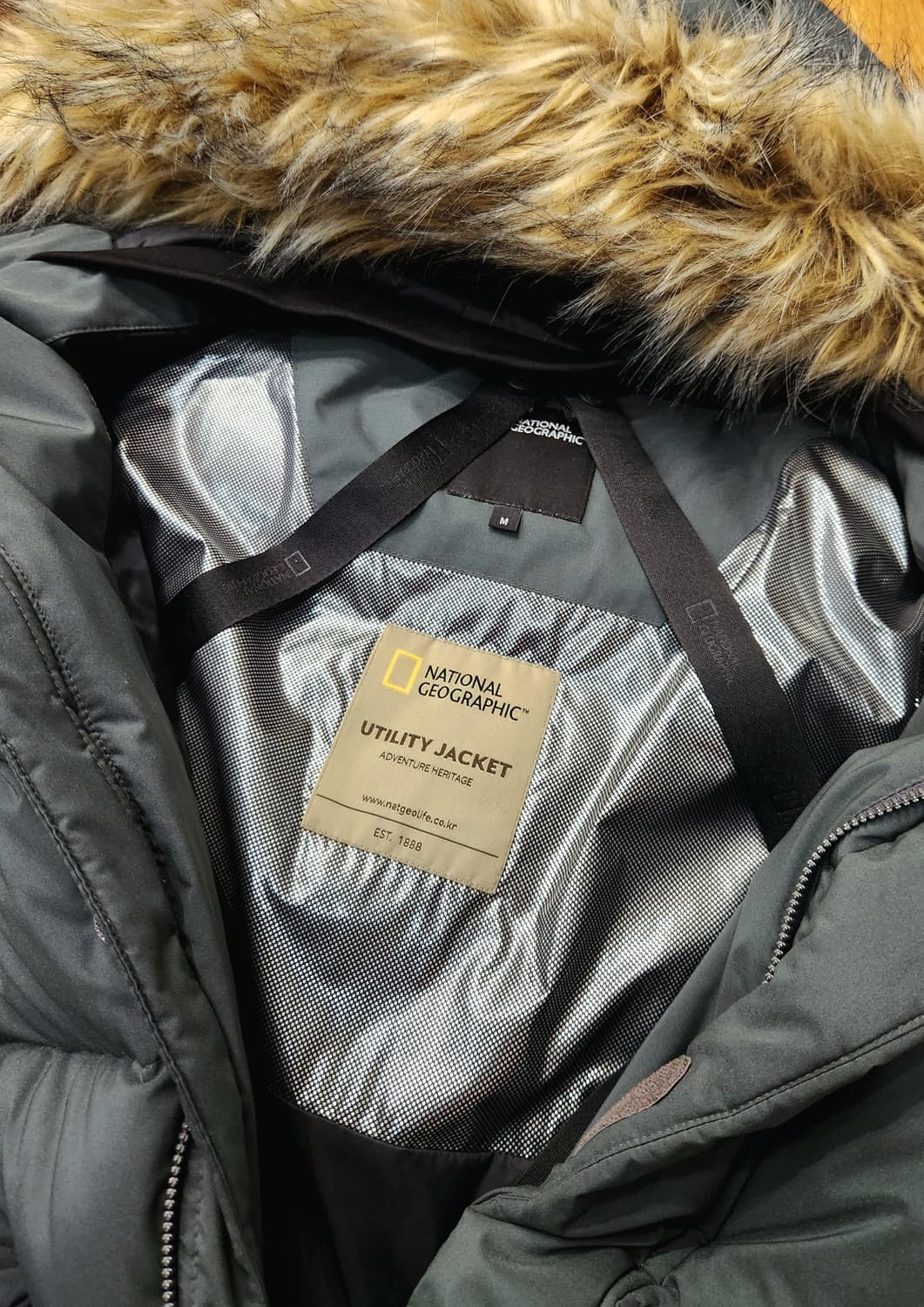 내셔널지오그래픽 유니섹스 카이만 구스롱패딩 상품이미지4