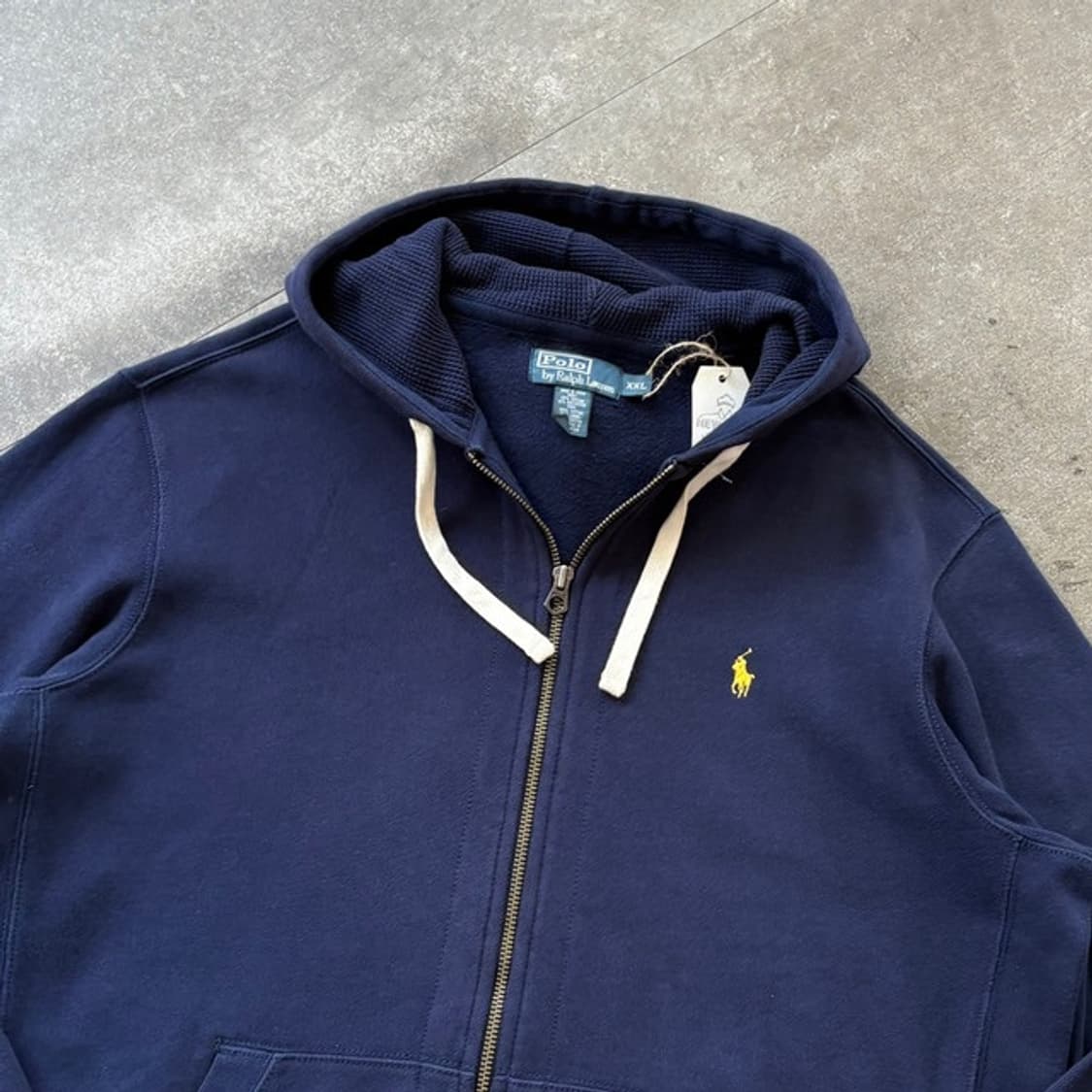 폴로 랄프로렌 네이비 후드집업 상품이미지3