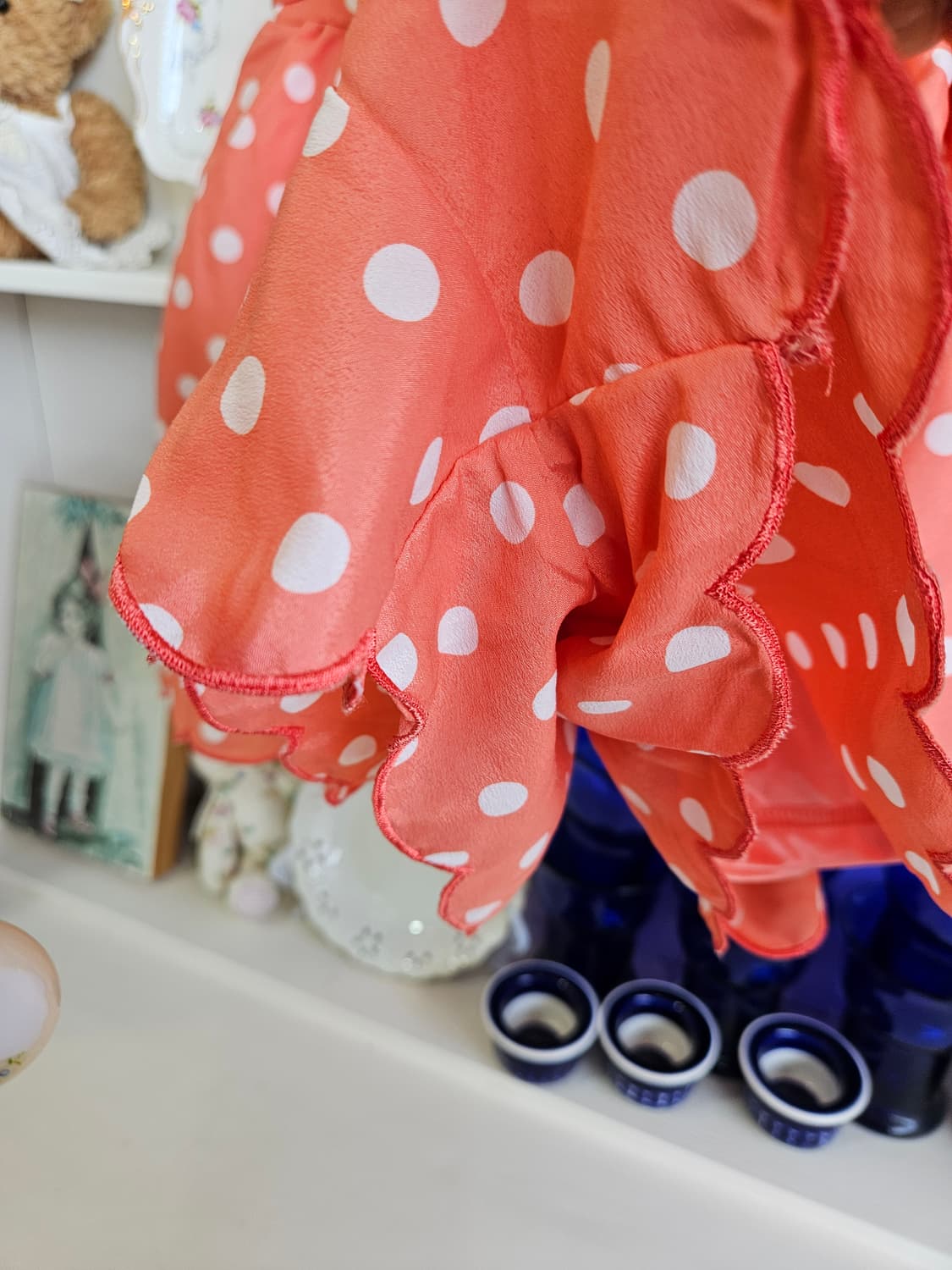 잉그니(INGNI) 도트 리본 큐롯 스커트팬츠 상품이미지3