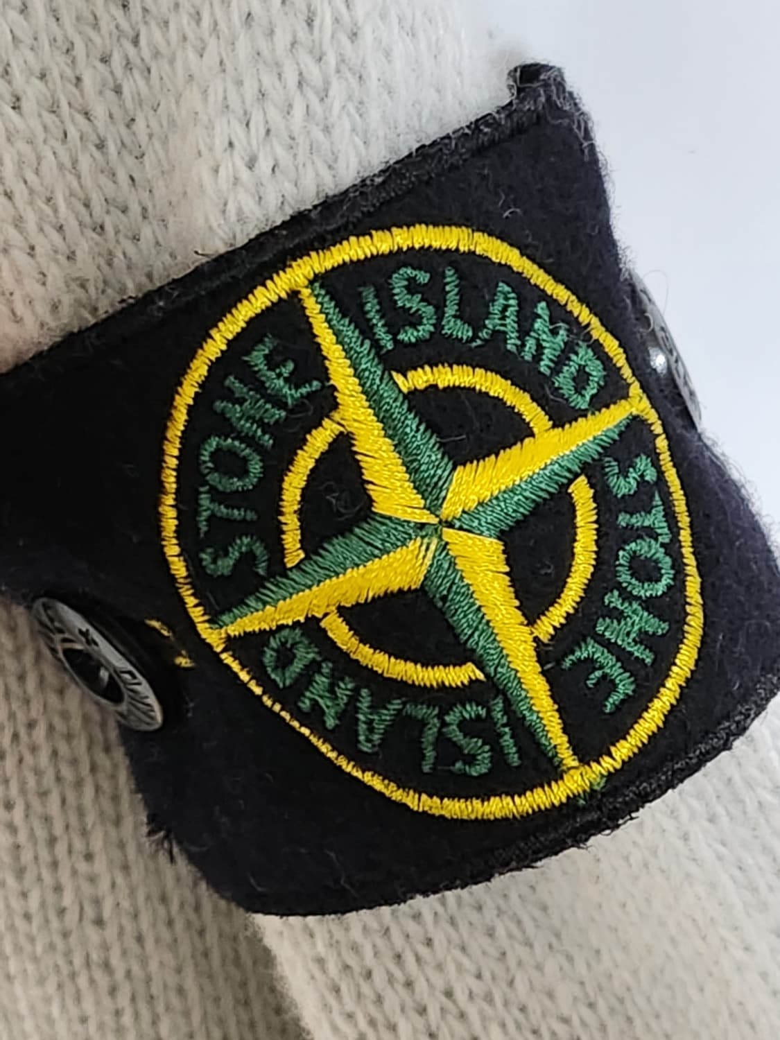 [L] 스톤아일랜드 민트 로고와펜 니트 집업 7115511A3 상품이미지4