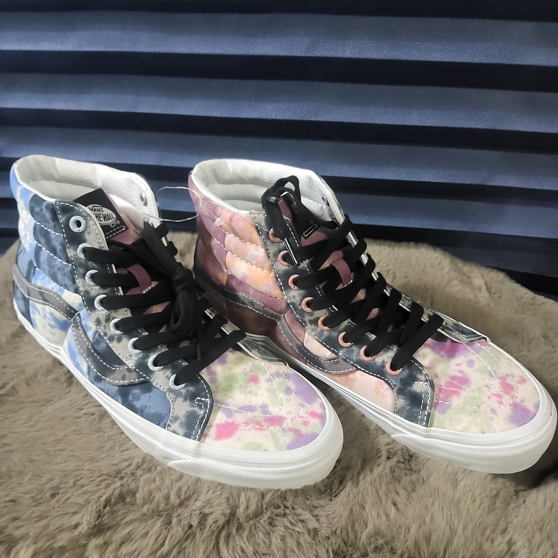 New 새상품 반스 vans 스케이트 하이 멀티 타이다이 260 상품이미지1