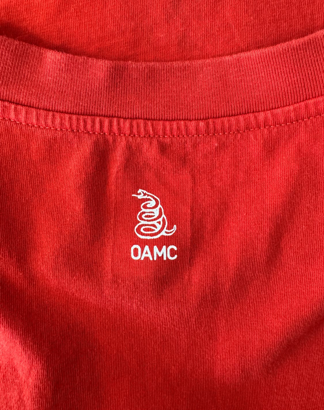 OAMC 오에이엠씨 로고 반팔 티셔츠 L 상품이미지4