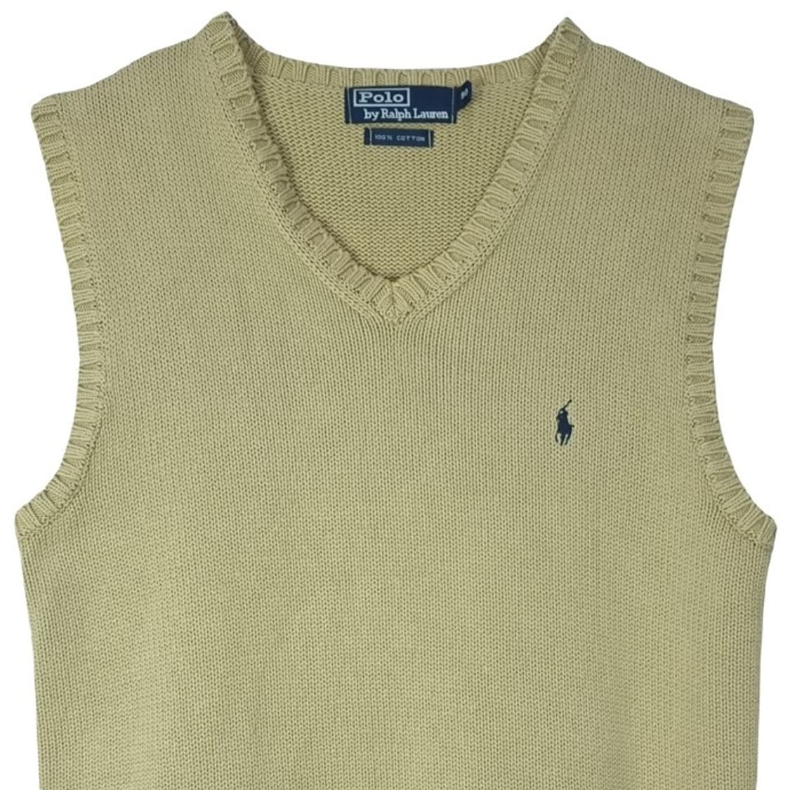 [폴로 랄프로렌] 포니 로고 자수 니트 베스트 조끼 베이지 M18339 상품이미지4