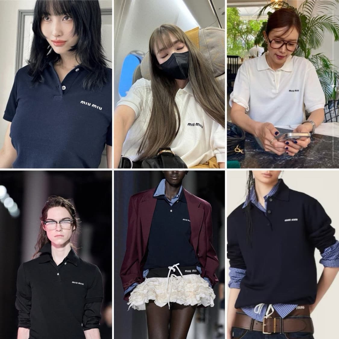 [새상품] 미우미우 PK 폴로 셔츠 상품이미지3