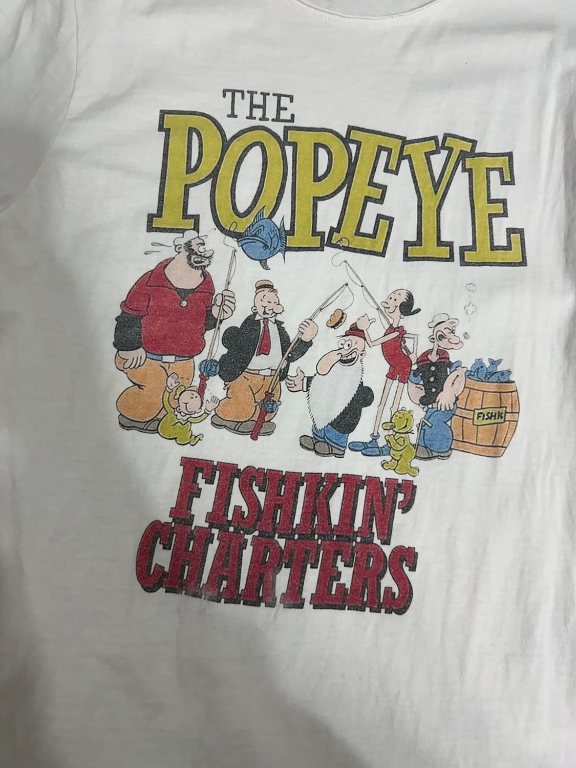 GABIZON  Popeye 뽀빠이 빈티지 반팔티셔츠 L사이즈 상품이미지2