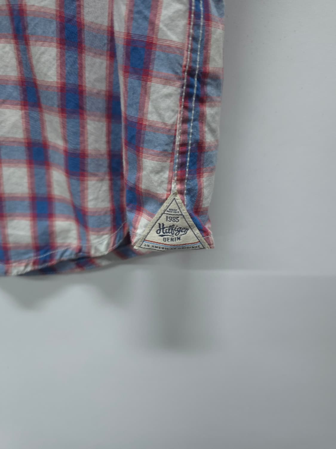 타미힐피거 남성 멀티 체크 반팔 셔츠(95~100) 상품이미지6