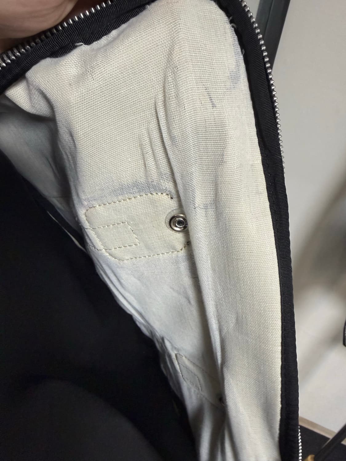 꼼데가르송 아카이브 타탄체크 서류가방 l 상품이미지3