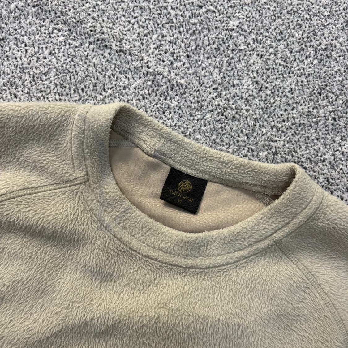 95 코오롱스포츠 남성 후리스 맨투맨 0323J 상품이미지2