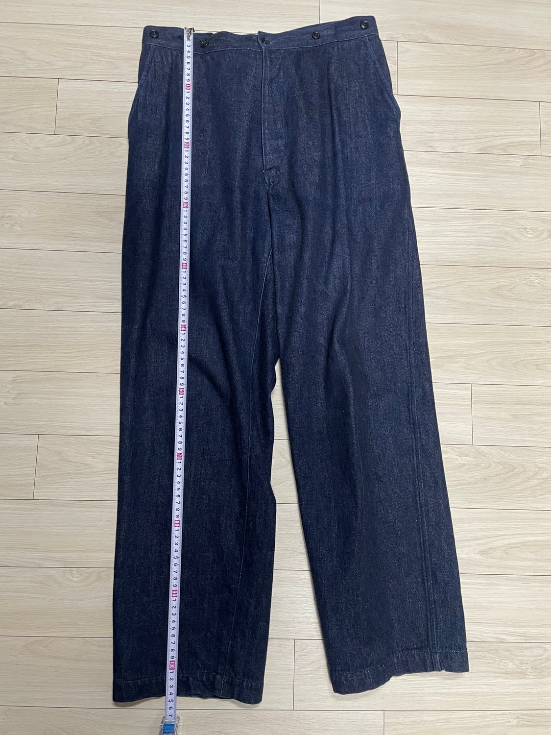 코모리 데님 오버팬츠(네이비/2사이즈) 상품이미지6