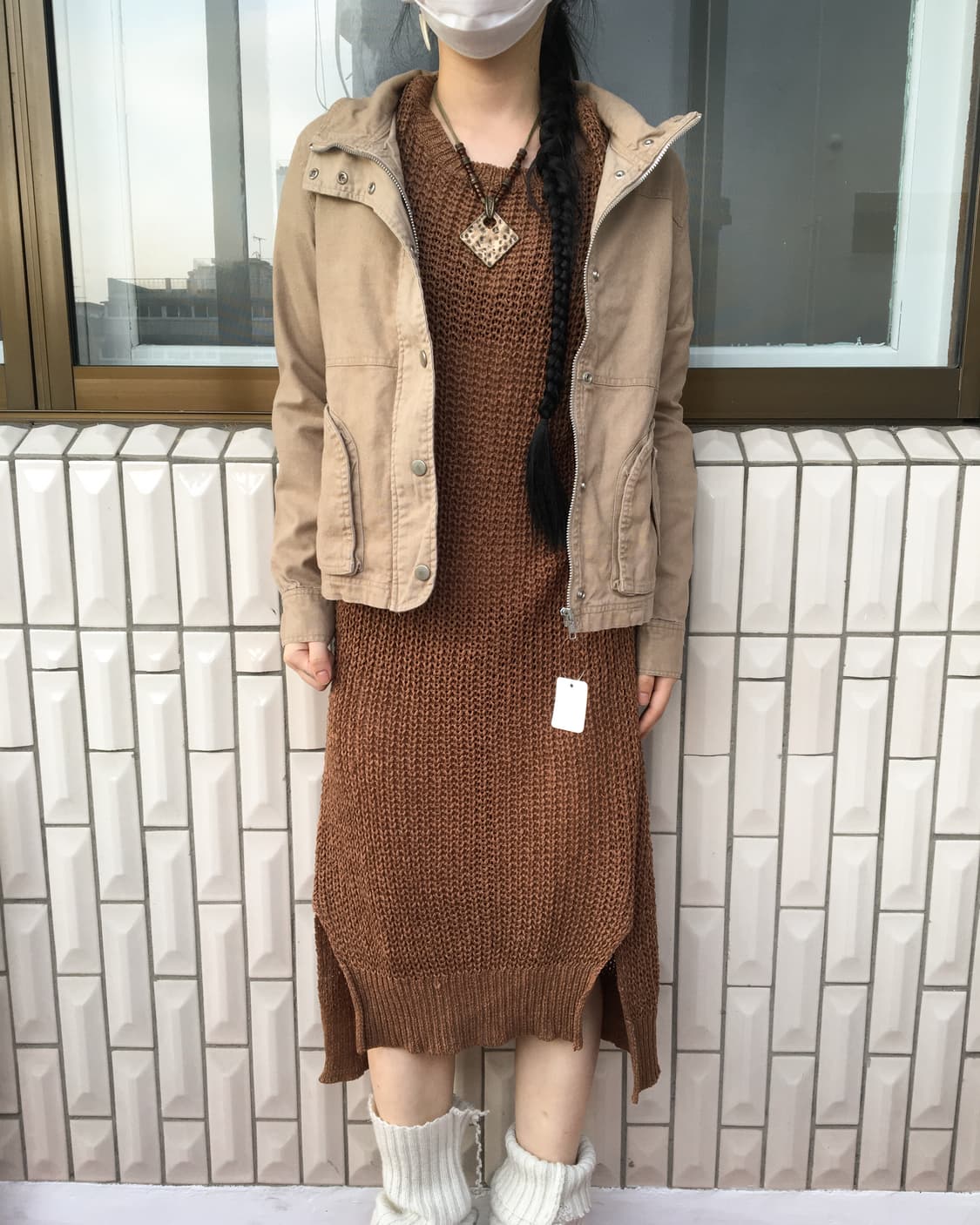 High neck cotton jacket 상품이미지8