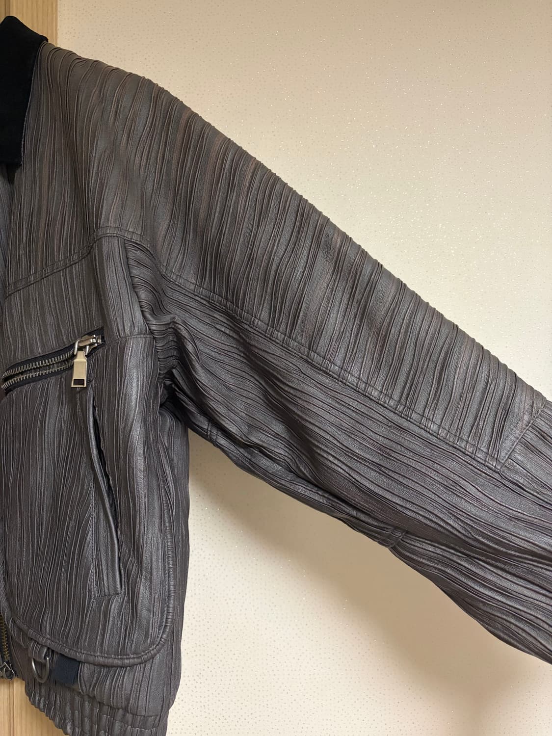 앤더슨벨 오르테가 봄버 재킷 awa386m(CHARCOAL) L 100 상품이미지4