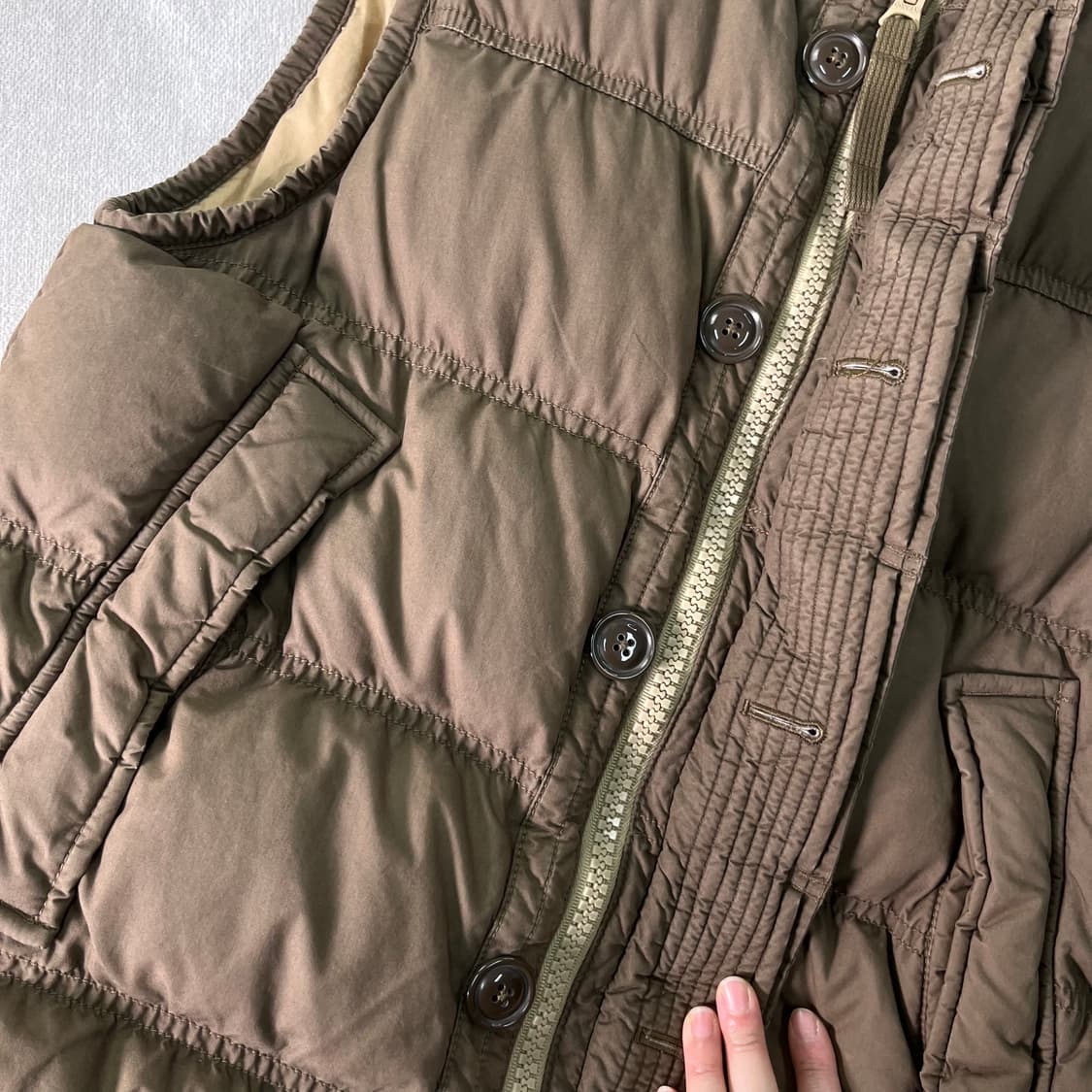 95 폴로 랄프로렌 데님엔서플라이 구스 패딩 조끼 상품이미지4