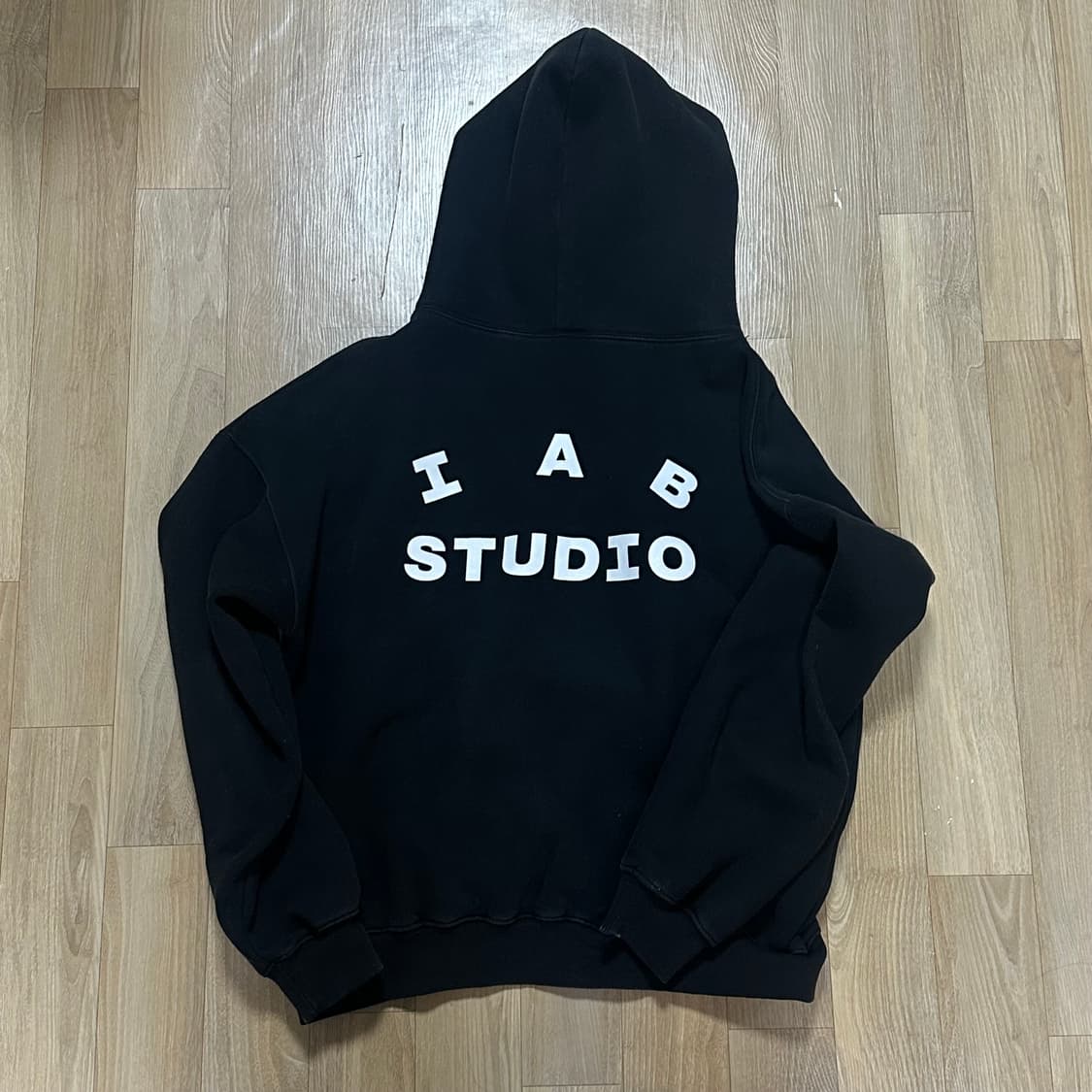 아이앱 스튜디오 후드 블랙 L 상품이미지6