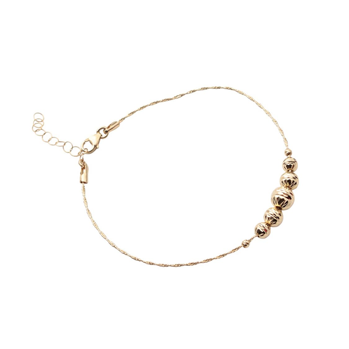 골드볼 18K 옐로골드 팔찌 상품이미지2
