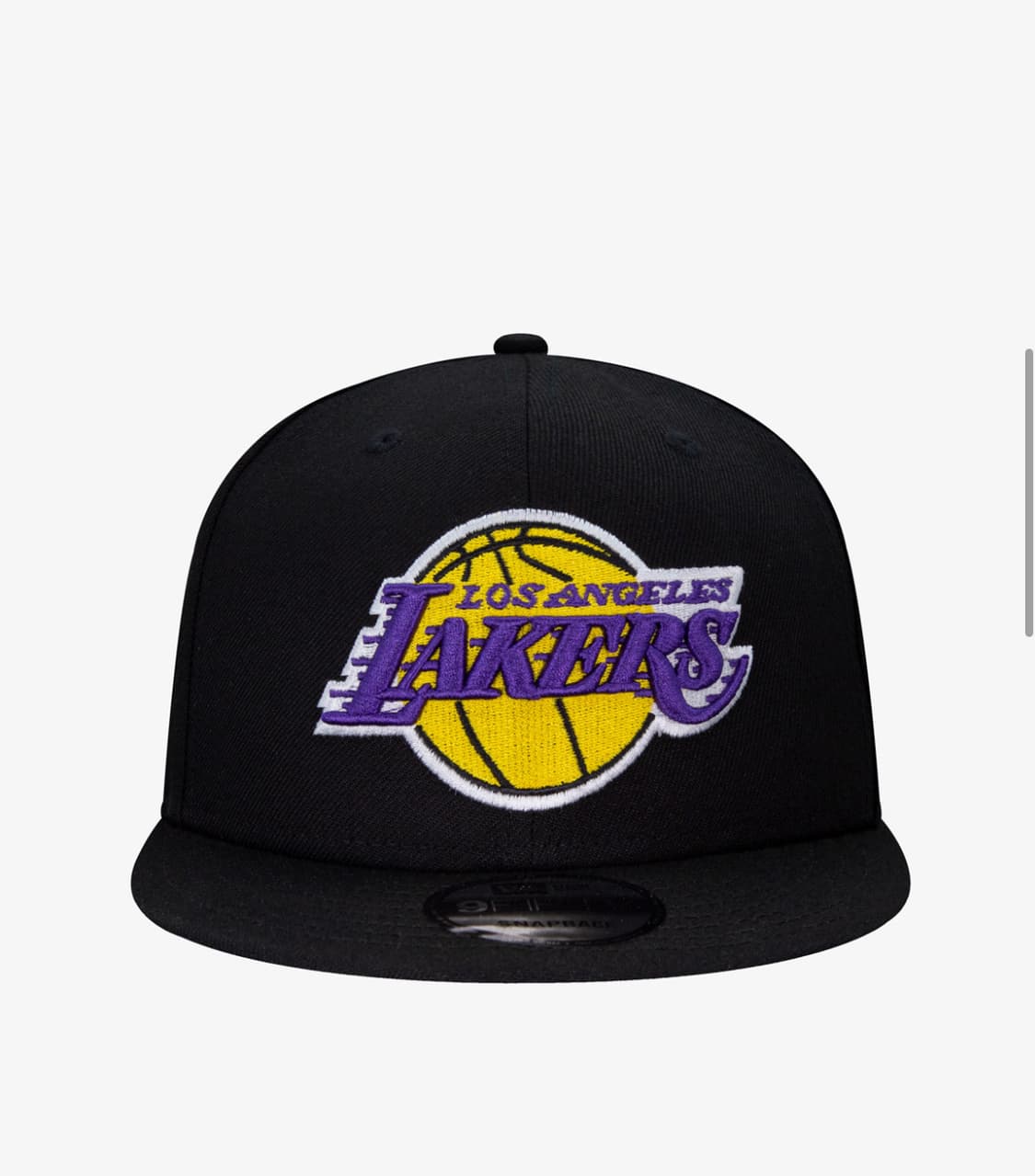 뉴에라 레이커스 베이직 스냅백 블랙 상품이미지1