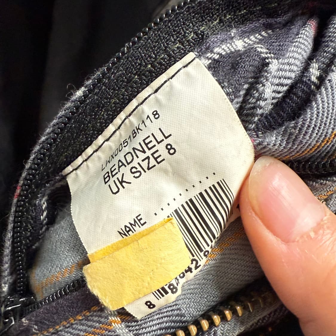 [UK8] 바버 왁스자켓 상품이미지7