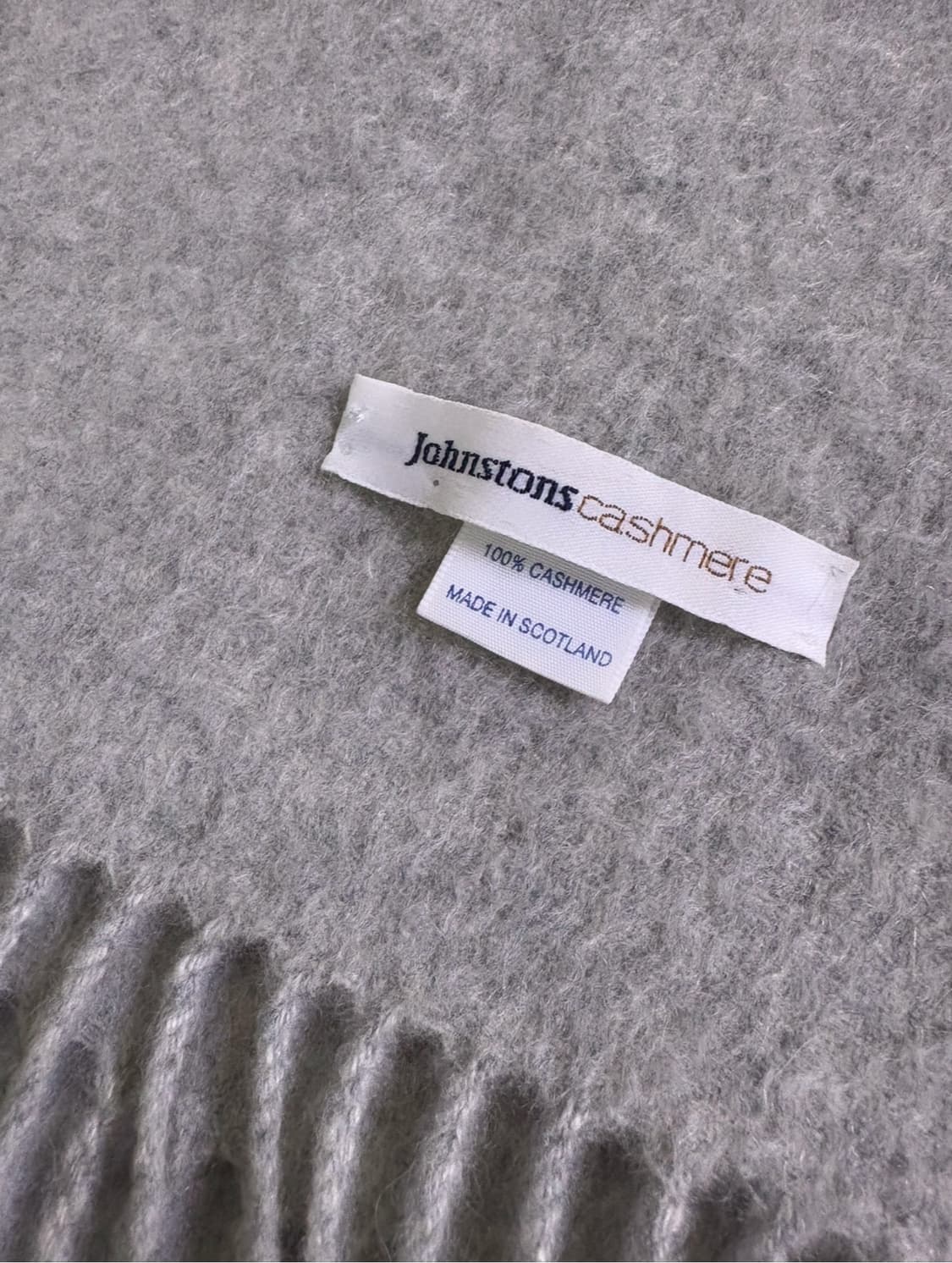 존스톤스 오브 엘긴 100% 캐시미어 목도리 상품이미지2