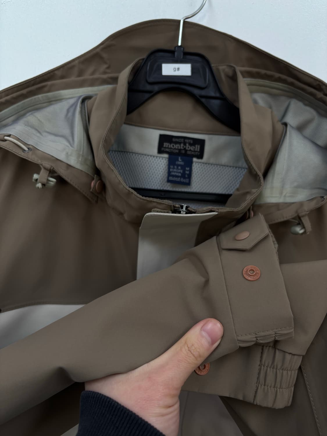 몽벨 고어텍스 우먼 바람막이   상품이미지4