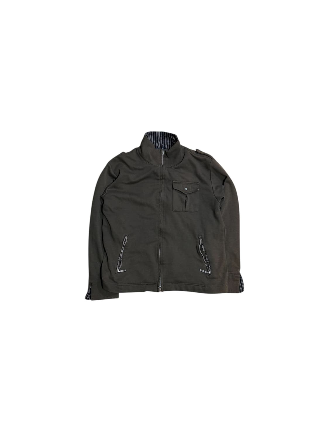 Male&co 카키 집업자켓 상품이미지1