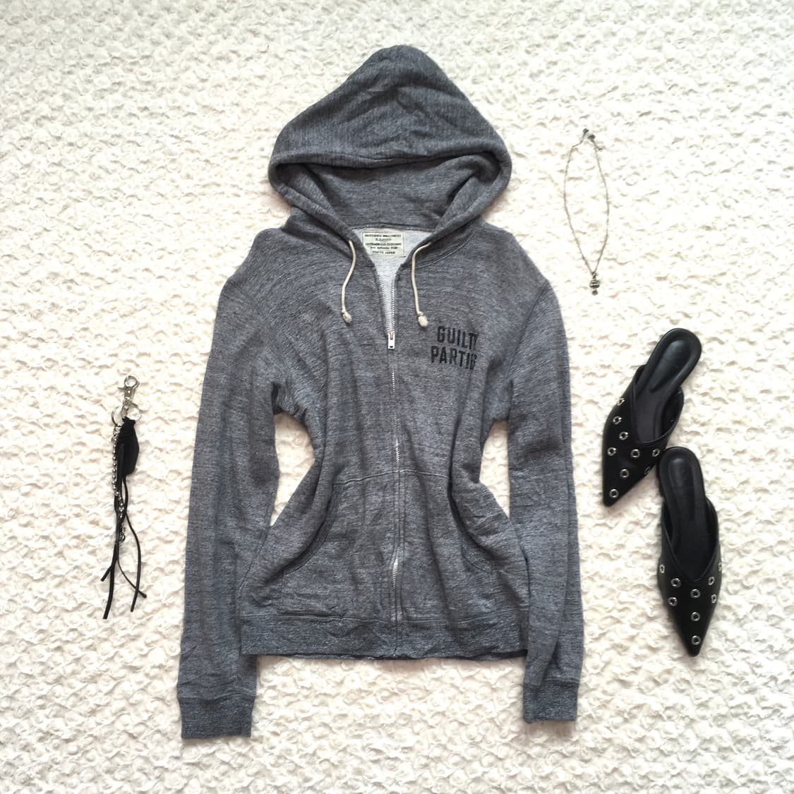 guilty parties tokyo printing hood zip-u 상품이미지2