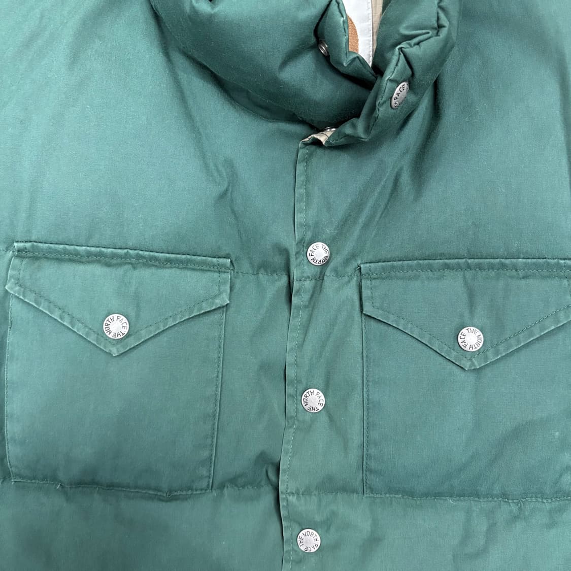 (100)90s usa노스페이스패딩조끼 상품이미지3