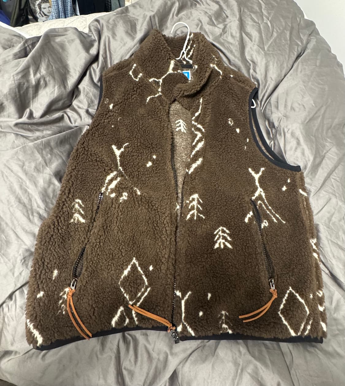 써넥트 마얀 BF 집업 베스트 브라운 상품이미지4