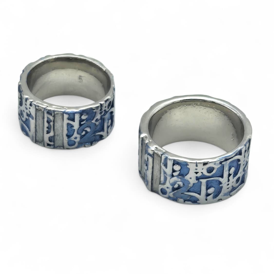 디올 블루 오블리크 반지 상품이미지5