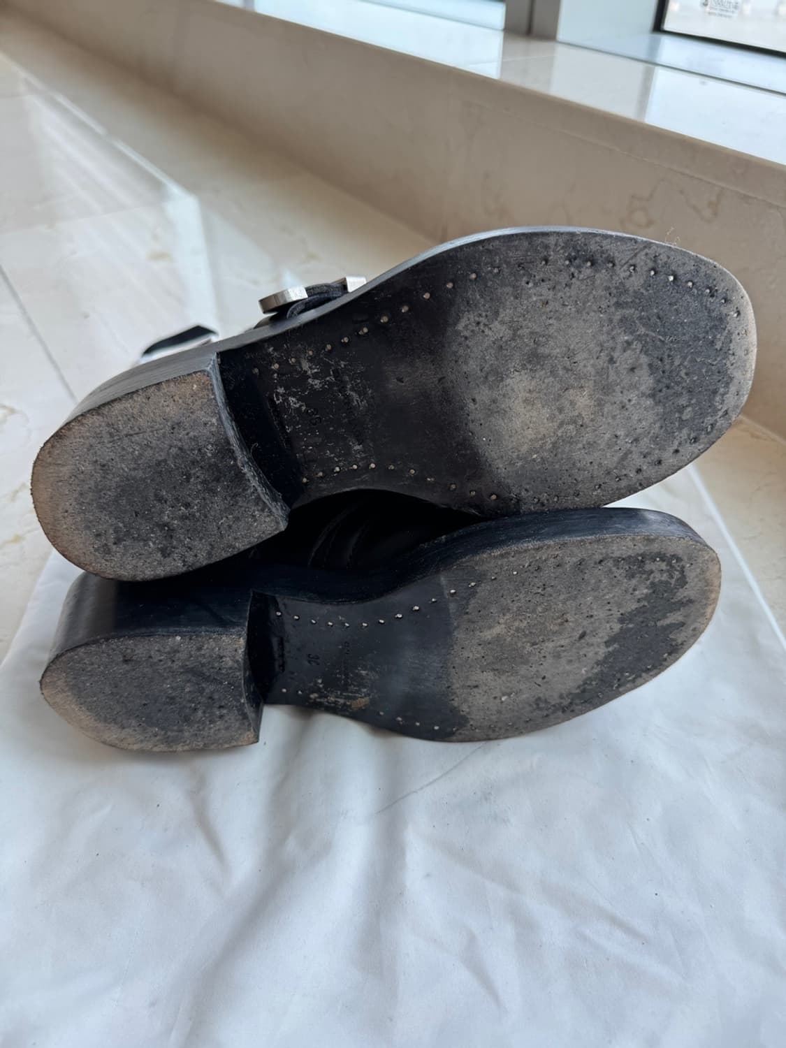 발렌시아가 Balenciaga 컷아웃 부츠 블랙 36 상품이미지7