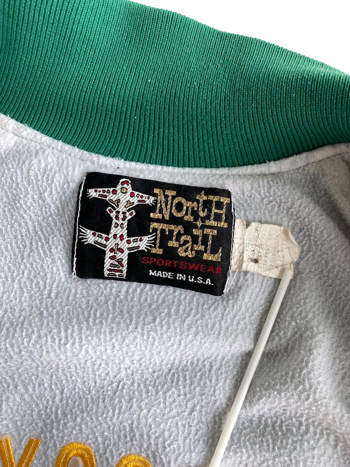 80's North Trail 나일론 스타디움 자켓 상품이미지10